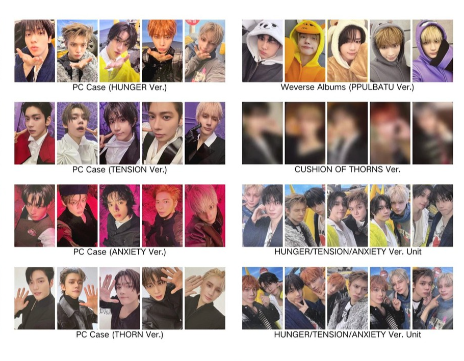 TXT - 7TH YEAR: A Moment of Stillness in the Thorns PHOTOCARD