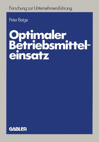 Optimaler Betriebsmitteleinsatz Peter Betge-image