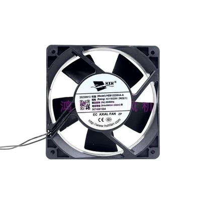 1 Pc.. New HEB12220HA-A AC115/220V 2W 120mm EC Axial Cooling Fan