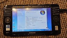 Samsung Q1 Ultra UMPC Ultramobile Micro PC 2009 Windows 7 80GB 1GB Ram