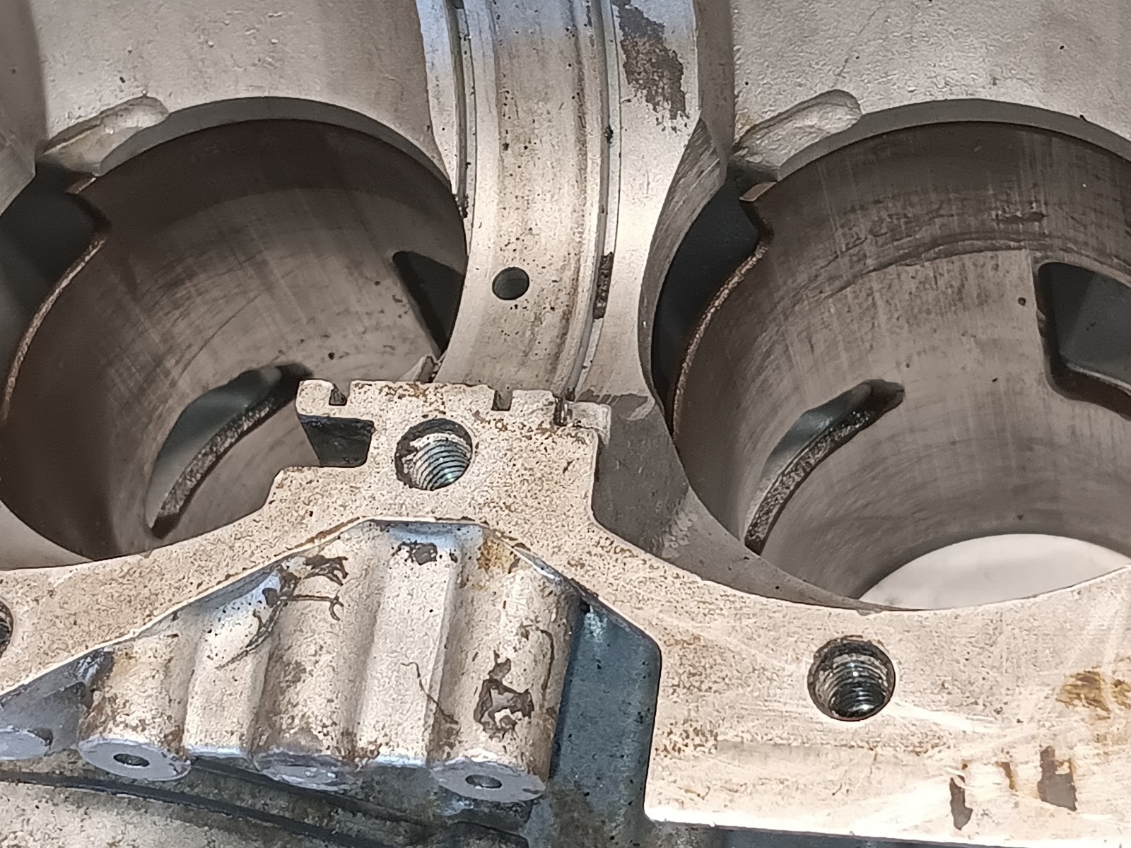 87-93 Yam Runner Blaster 500 WR500F Cylinder Piston Head Case 6K8-15100-01-8P