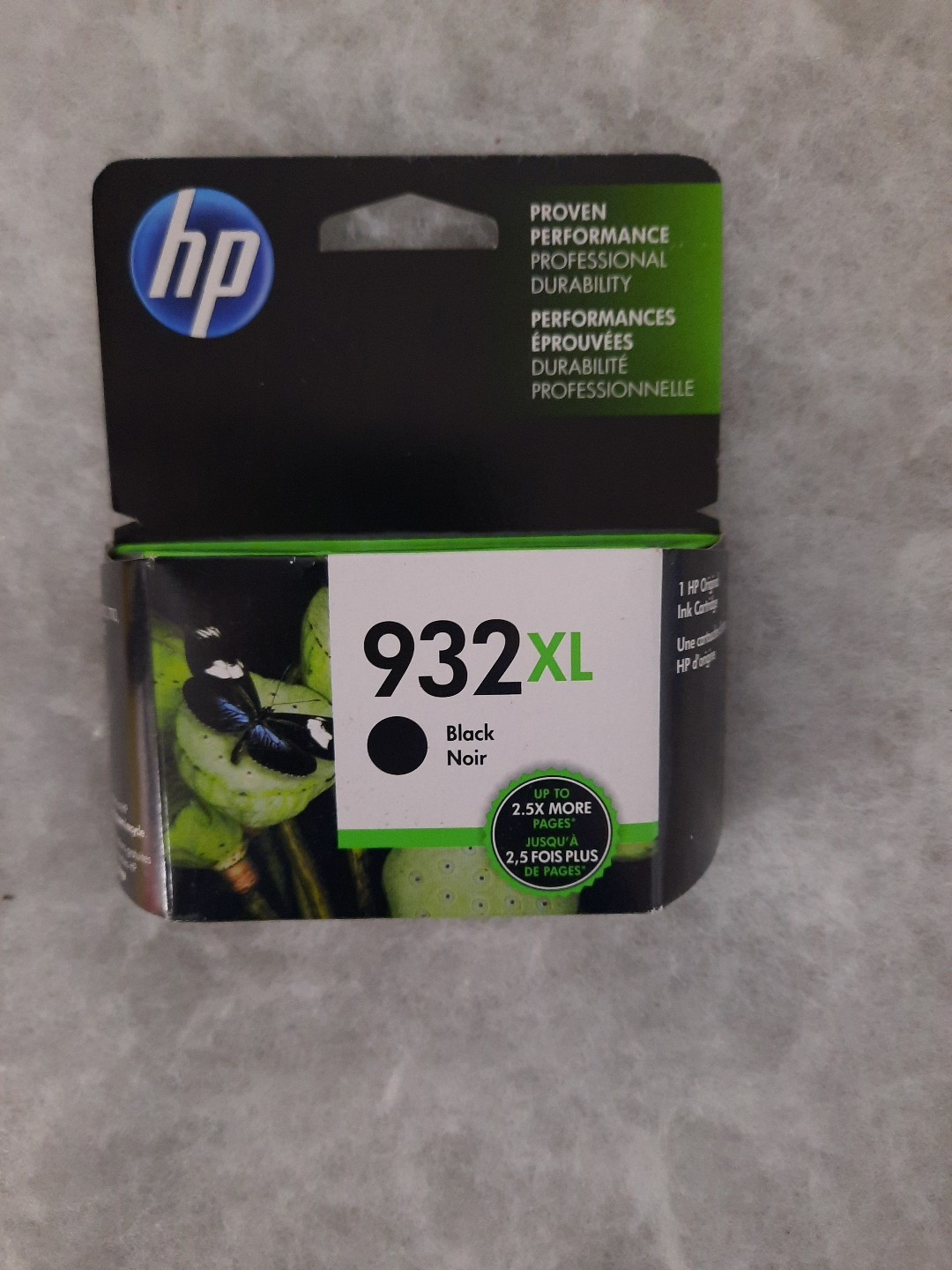 HP 932XL Genuine Black Ink Cartridge CN053AN New Sealed Free Shipping-image