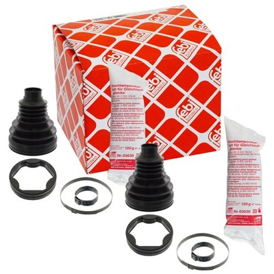 Achsmanschette Satz Vorderachse Febi 100401 2 Stück für Audi BMW Opel Seat VW