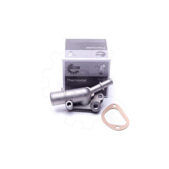 Boîtier thermostat d'eau 7725918 pour réparation circuit refroidissement Fiat