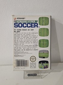 Konami Hyper Soccer Nintendo NES PAL Soccer Game Manual Included MPN NES-86-AUS