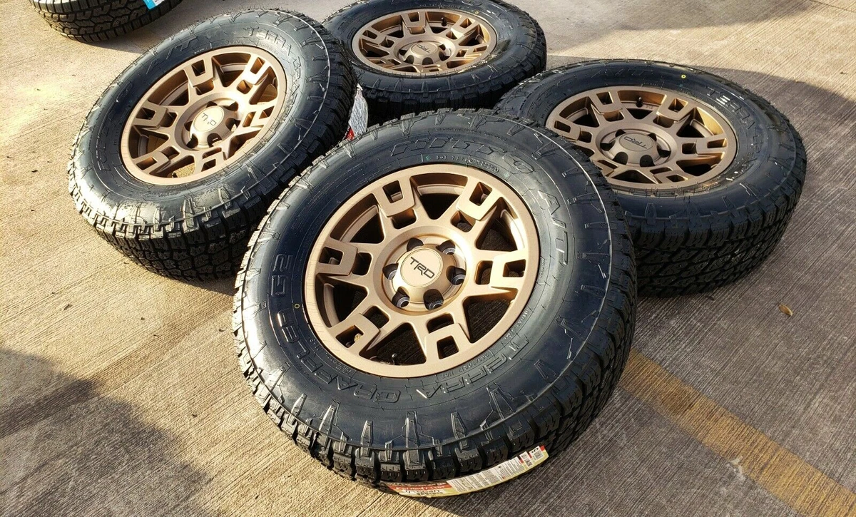 TRD has a giant selection of sporty wheel options.