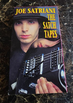 Joe Satriani The Satch Tapes Rare 1992 VHS