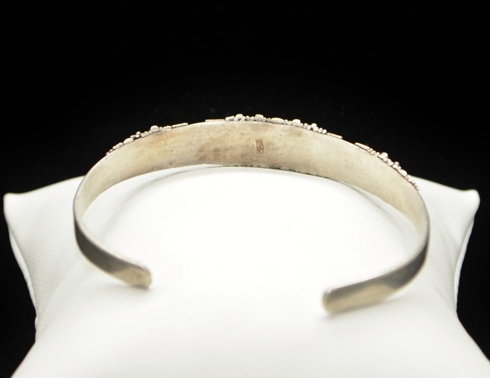 Sterling Silver Alternating Patterns Design Cuff … - image 3