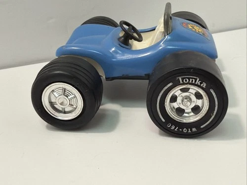 Vintage 1960’s 70’s TONKA Dune Beach Sun Buggy Big Wheels Pressed Steel Toy Car
