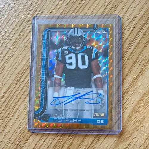 2025 Topps Chrome Julius Peppers Base (RAW)