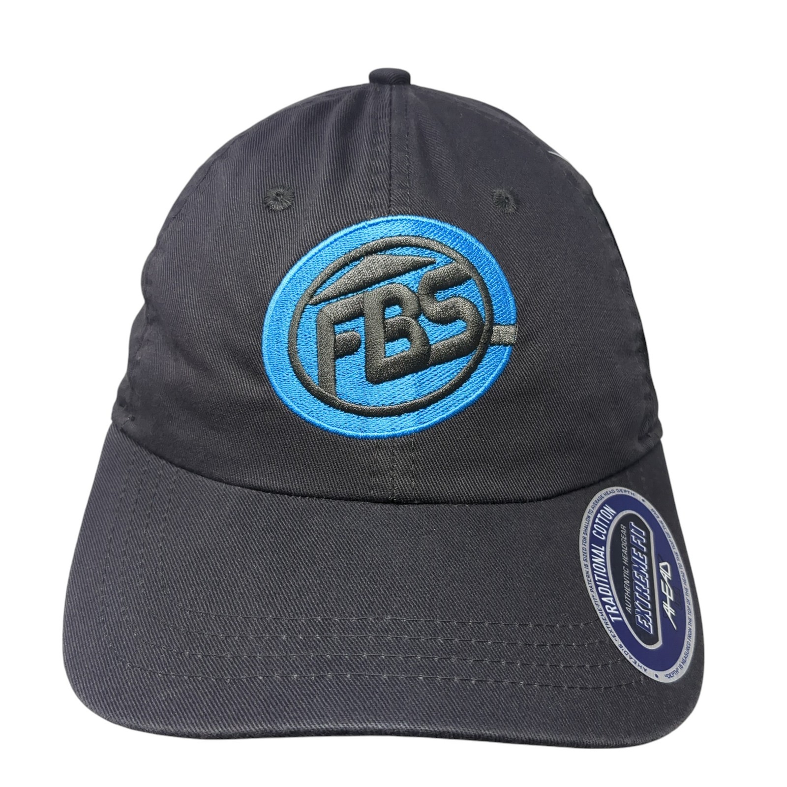FBS Strapback Hat Gray One Size Adjustable Embroi… - image 1