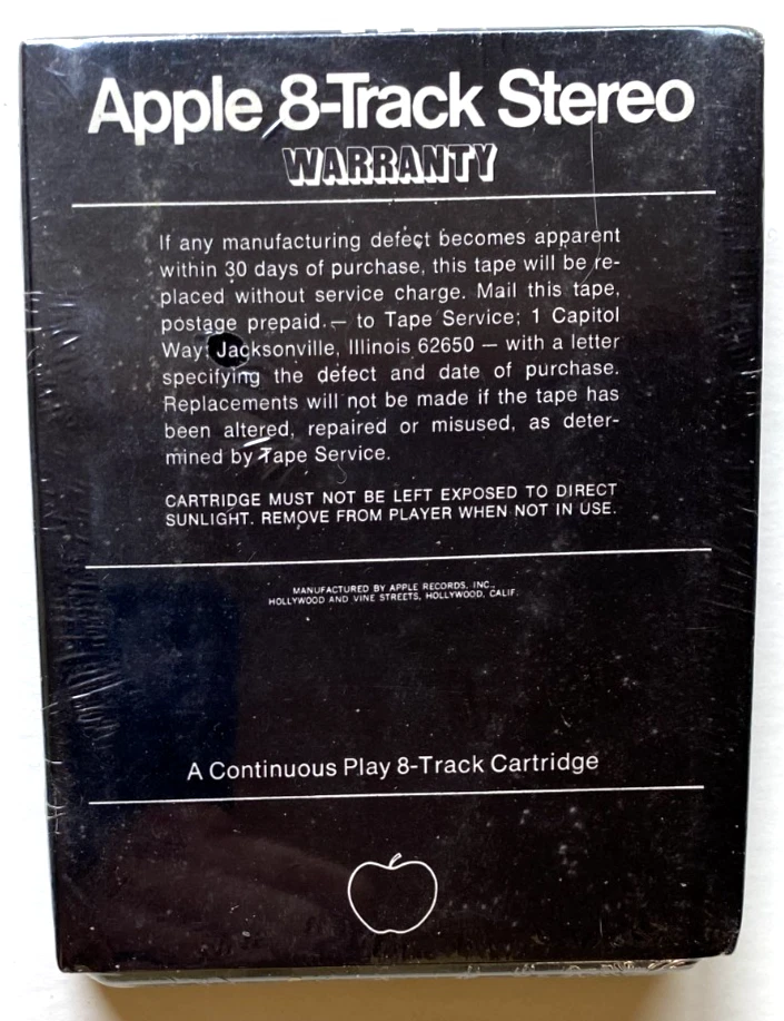 BADFINGER No Dice 1970 8-Track SEALED Beatles APPLE NO MATTER WHAT & WITHOUT YOU - Image 3 of 3