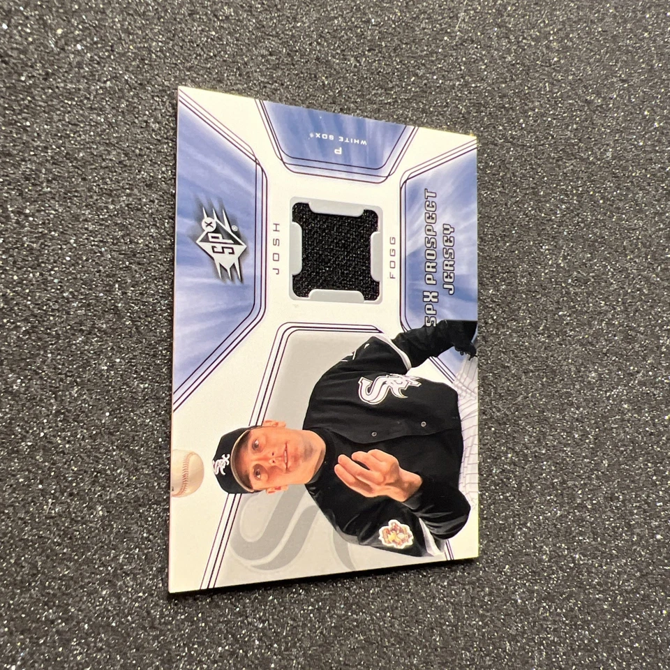 2001 UD Spx JOSH FOGG #132 Prospect RC JERSEY - CHICAGO WHITE SOX - Image 2 of 4