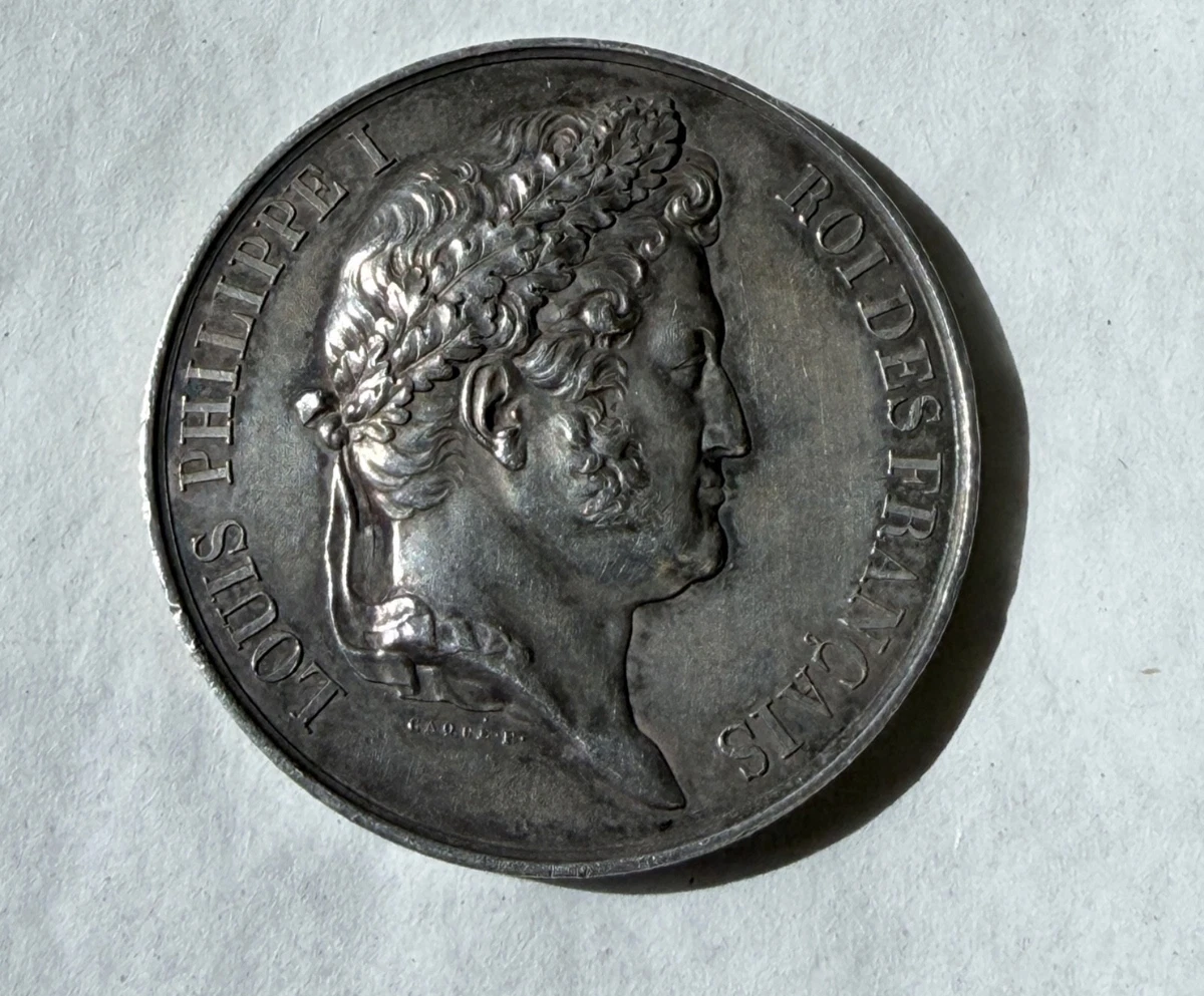 1896 medaille course de vélocipède à Bercy, par Vernon - Chadbourne