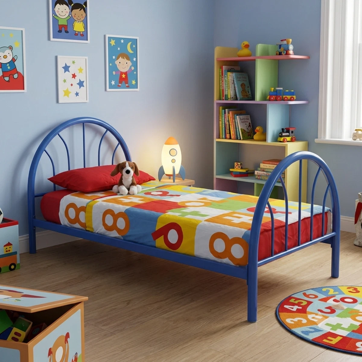 Red Metal Beds and Bed Frames for sale | eBay