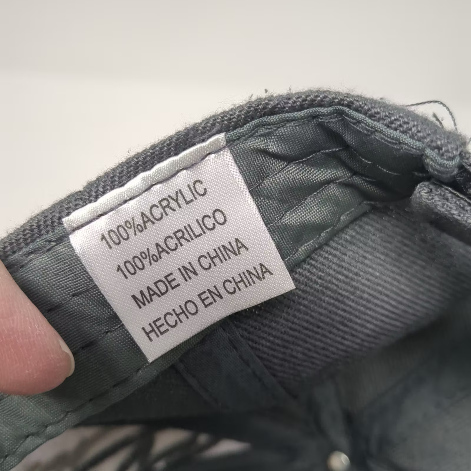 Gray White Baseball Cap OS Wolf Dreamcatcher Embr… - image 9