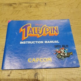 Talespin NES Game Jeu PAL B Fra Fah Sans notice Bon etat