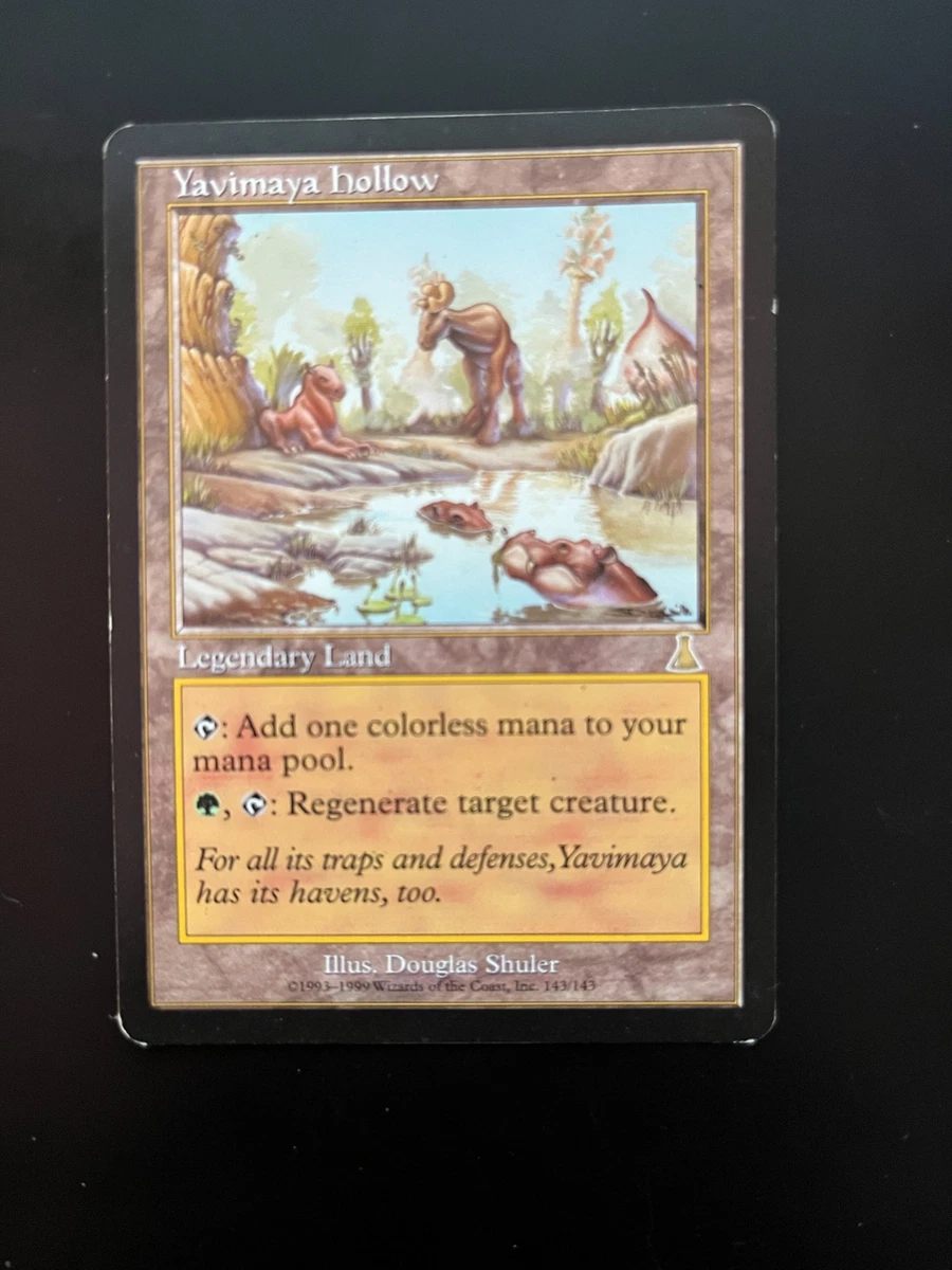 Yavimaya Hollow Mtg Urza's Destiny - 7238 - See picts for