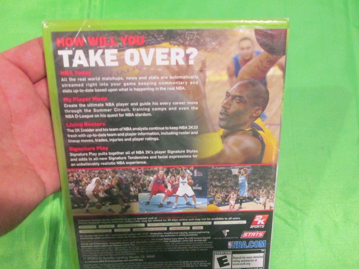 NBA 2K10 (Microsoft Xbox 360, 2009) for sale online | eBay