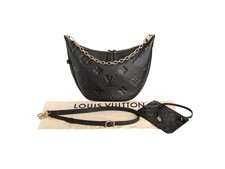Louis Vuitton Loop Hobo Bag in Black Empreinte Leather