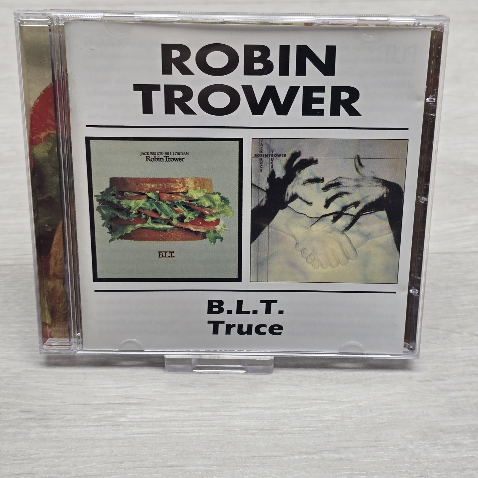 Robin Trower - B.L.T. / Truce CD 2 In 1 2011 BGO Records Very Good Condition
