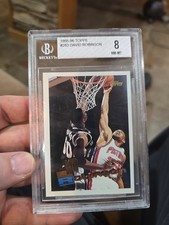DAVID ROBINSON 1995-96 TOPPS PSA 8 #283 SAN ANTONIO SPURS