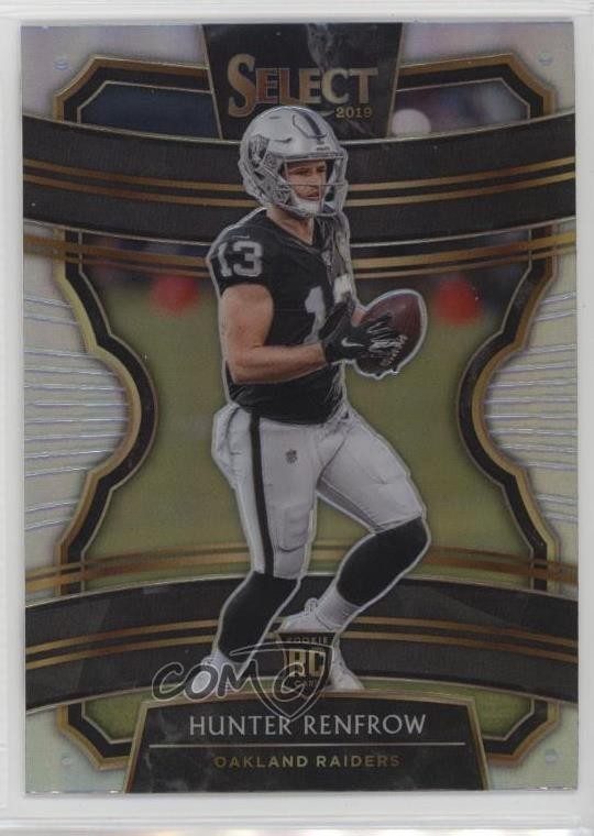 2019 Panini Select Concourse Silver Prizm Hunter Renfrow #33 7u1