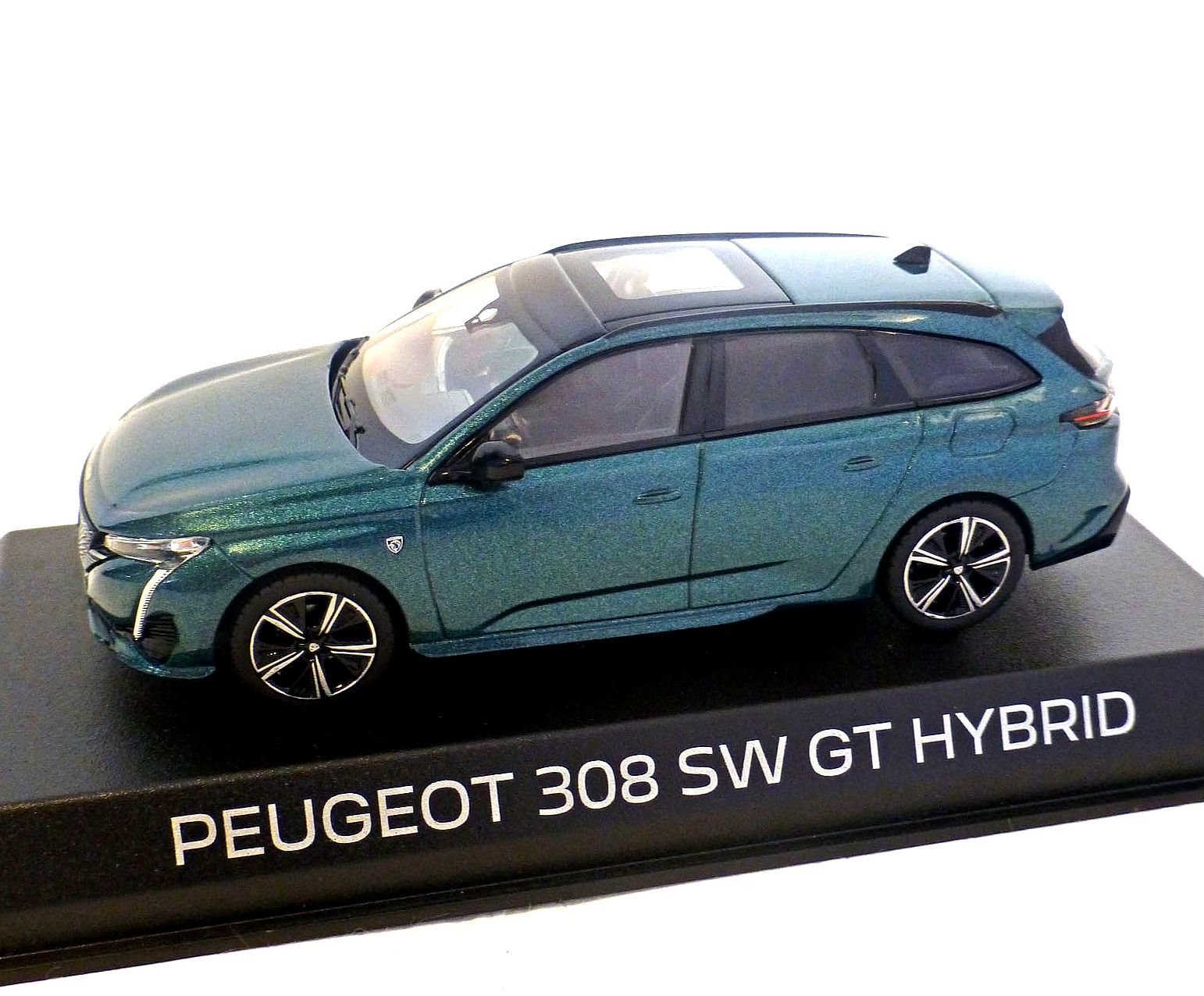 Peugeot 308 SW GT Híbrido 2021, Avatar Azul Metalizado, 1:43 NOREV