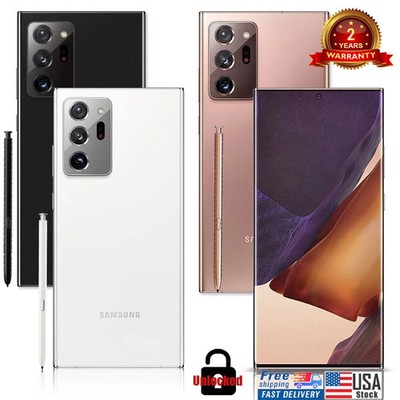 NEW SEALED Samsung Galaxy Note 20 Ultra 5G 512/128GB Factory Unlocked GSM+CDMA