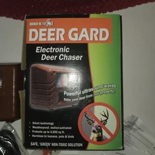 Deer Gard Electronic Deer Chaser Ultrasound Waves BIRD-X  Deer Guard