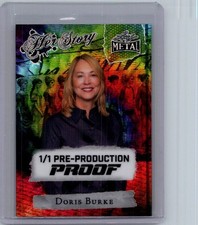 Doris Burke 2024 Leaf 1/1 Pre Production Proof