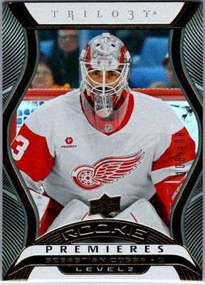 Sebastian Cossa 2024-25 Upper Deck Trilogy Rookie Premiere Level 2 /499 #T-30