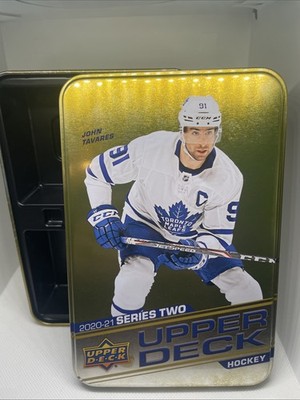 Upper Deck 2020-21 Series Two Hockey EMPTY TIN ONLY John Tavares