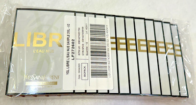 Yves Saint Laurent LIBRE L'EAU NUE - Sealed EDP Perfume Spray Sample - 12 x 2mL