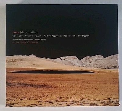 Emre [Dark Matter] by Various (CD) Deluxe Edition, Coil, Cyclobe, Ovum - USED