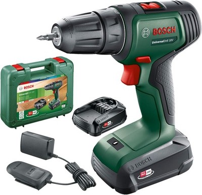 Bosch Home and Garden Bosch Akkuschrauber UniversalDrill 18V 2 Akkus & Ladegerät
