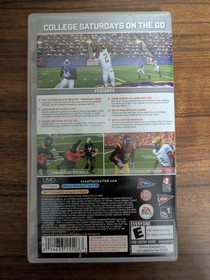 NCAA Football &lsquo;09 (Sony PSP, PlayStation Portable) Clean CIB Complete w/ Manual