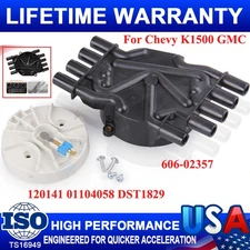 Performance Distributor Cap and Rotor Kit For Chevy K1500 GMC 5.7L Vortec 120141