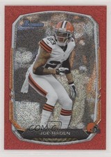 2013 Bowman Red Ice 12/25 Joe Haden #78 1u6