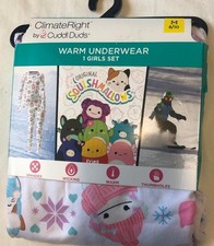 Squishmallow Thermal Set Girls Size M