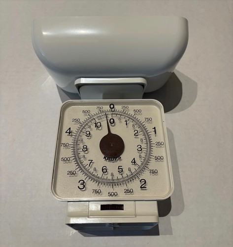 Vintage Krups Food Kitchen Signet Scale Type 876 w Bowl