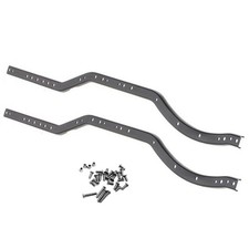 2Pcs 1/10 RC Crawler Car Steel Chassis Rail Replacement For Axial SCX10 II 90046
