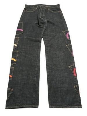 Evisu Multi Pocket Denim Jeans in Blue