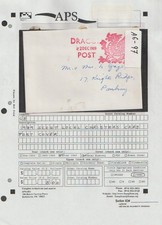 JN GB 1989 Scout Local Christmas card post cover used