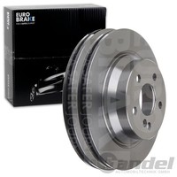 2X Eurobrake Bremsscheiben 300Mm BelÜFtet Hinten Passend FÜR MERCEDES-BENZ CLS