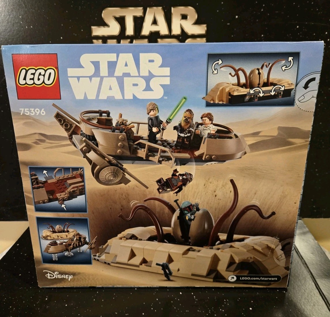 Lego Star Wars Desert Skiff & Sarlacc Pit Set 75396 Mint In Sealed