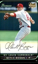 Mitch Boggs 2008 Bowman Draft Picks & Prospects #BDP10 Cardinals MLB READ