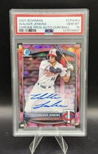 2025 Bowman Walker Jenkins /5 Gumball Refractor Auto GEM MT 10