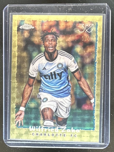 2025 Topps MLS Chrome Wilfried Zaha 1995 Superfractor #1/1