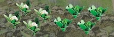 Broccoli Cauliflower Plants Gard 5/8" Width 20 Pack O Scale JTT Scenery Products